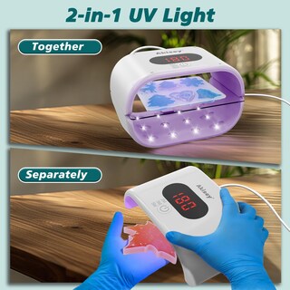 Foto 3 | Foto 3 | Lámpara Uv De Resina Akisey De Dos Caras Con Tiempo Ajustable De 36 W - Venta Internacional.