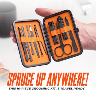 Foto 4 | Foto 4 | Kit De Manicura Y Pedicura Wild Willies Estuche Todo En Uno De 10 Piezas - Venta Internacional.