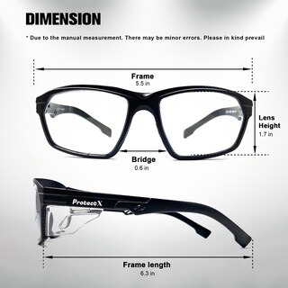 Foto 7 | Foto 7 | Gafas De Lectura De Seguridad Protectx 2.0 Dioptrías Con Clasificación Ansi Z87.1 - Venta Internacional.