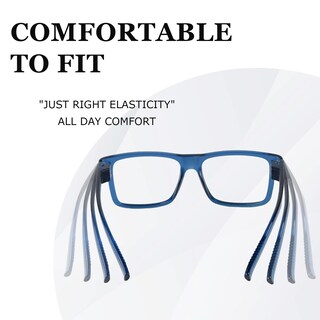 Foto 3 | Foto 3 | Gafas De Lectura Gr8sight Con Bisagras De Resorte Sin Tornillos Sin Metal +3 50 - Venta Internacional.