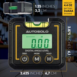 Foto 6 | Foto 6 | Base Magnética Autosolo Autosolo Con Nivel De Ángulo Digital - Venta Internacional.
