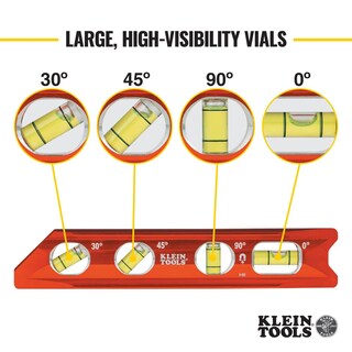 Foto 3 | Foto 3 | Palanquilla Magnética Torpedo Level Klein Tools 935rb De 20 Cm - Venta Internacional.