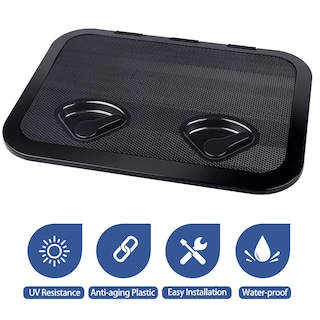 Foto 2 | Foto 2 | Escotilla De Acceso A Cubierta Marina Smartmarine 440 Mm X 315 Mm Negra - Venta Internacional.