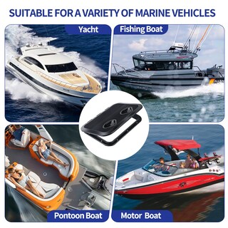 Foto 7 | Foto 7 | Escotilla De Acceso A Cubierta Marina Smartmarine 440 Mm X 315 Mm Negra - Venta Internacional.