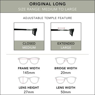 Foto 7 | Foto 7 | Gafas De Lectura Clic Magnetic Original Long M-l Black 3.00 - Venta Internacional.