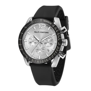 Foto 1 | Foto 1 | Reloj Feliti Fortons Fashion Chronograph A Prueba De Agua De 34 Mm Para Hombre - Venta Internacional.