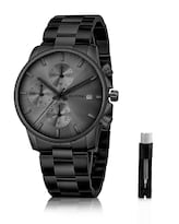 Reloj Casotime Chronograph De Acero Inoxidable 30 M Resistente Al Agua - Venta Internacional.