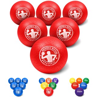 Foto 1 | Foto 1 | Dodgeball Inflable Gosports Con Bomba Y Bolsa De Malla De 7 Pulgadas Paquete De 6 - Venta Internacional.