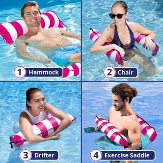 Foto 2 | Foto 2 | Hamaca Monterey 4 En 1 Pool Float Aqua Original Color Rosa - Venta Internacional.