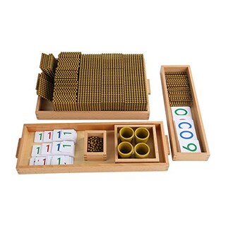 Foto 1 | Foto 1 | Juego De Banco Montessori Golden Beads Materials Con Sistema Decimal - Venta Internacional.