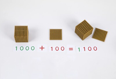 Foto 5 | Foto 5 | Juego De Banco Montessori Golden Beads Materials Con Sistema Decimal - Venta Internacional.