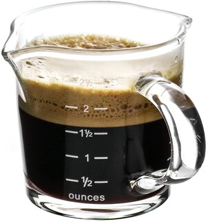 Foto 1 | Foto 1 | Vaso De Chupito Para Espresso Qwork 90 Ml Con Mango 2 Unidades Borosilicato - Venta Internacional.