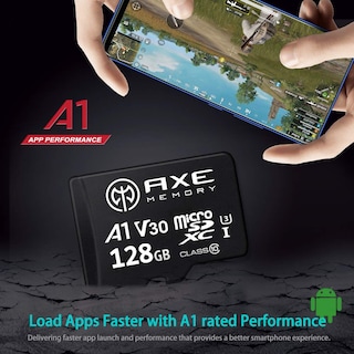 Foto 5 | Foto 5 | Tarjeta Micro Sd Axe Memory 128 Gb 4k Ultra Full Hd - Venta Internacional.