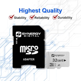 Foto 5 | Foto 5 | Tarjeta De Memoria Synergy 32gb Microsdhc Class 4 Con Adaptador Sd - Venta Internacional.