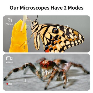 Foto 3 | Foto 3 | Microscopio Beaverlab Darwin M2 1000x Para Niños Con Pantalla 4.0 Ips - Venta Internacional.