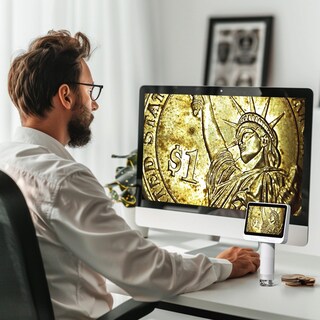 Foto 6 | Foto 6 | Microscopio Beaverlab Darwin M2 1000x Para Niños Con Pantalla 4.0 Ips - Venta Internacional.