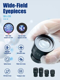 Foto 3 | Foto 3 | Microscopio Vitano Para Adultos Con Aumento De 40x-2500x Con Pantalla De 7 Pulgadas - Venta Internacional.