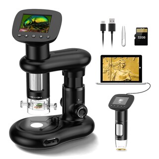 Foto 1 | Foto 1 | Microscopio Digital Portátil Digievo D-ms1 1000x Para Niños De 8 A 12 Años - Venta Internacional.