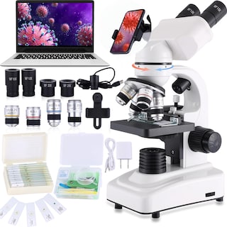 Foto 1 | Foto 1 | Microscopio Compuesto Herwick 40x-2500x Con Wf10x Y Wf25x - Venta Internacional.
