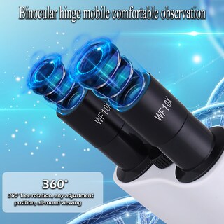Foto 2 | Foto 2 | Microscopio Compuesto Herwick 40x-2500x Con Wf10x Y Wf25x - Venta Internacional.