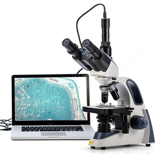Foto 1 | Foto 1 | Trinocular Microscope Swift Sw380t 40x-2500x Con Cámara De 1 3 Mp - Venta Internacional.