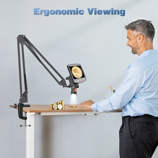 Foto 3 | Foto 3 | Soporte De Brazo De Microscopio Hayve Ajustable Para Dm4 Dm9 Ms2 Ms1 - Venta Internacional.