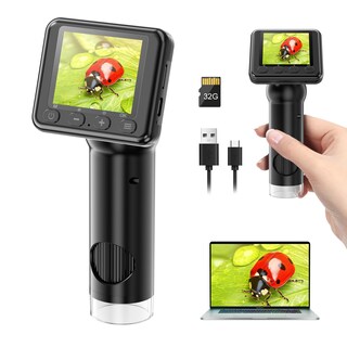 Foto 1 | Foto 1 | Microscopio Digital Portátil Nuotun 800x Hd Con 2 Pantallas Lcd - Venta Internacional.
