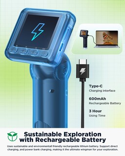 Foto 7 | Foto 7 | Microscopio Digital Portátil Nuotun 800x Hd Con 2 Pantallas Lcd - Venta Internacional.