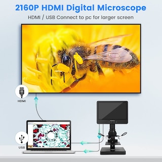 Foto 5 | Foto 5 | Microscopio Digital Andonstar Ad249sp Uhd 2160p Hdmi 4000x - Venta Internacional.