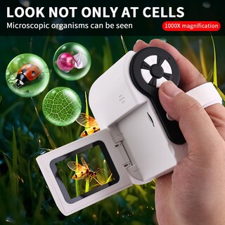 Foto 2 | Foto 2 | Microscopio Portátil Oozstar 1000x Mini Para Niños - Venta Internacional.