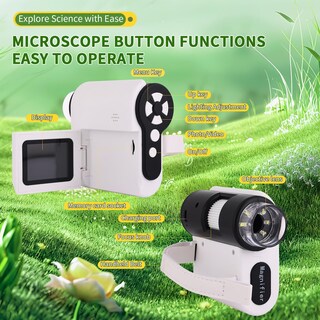 Foto 3 | Foto 3 | Microscopio Portátil Oozstar 1000x Mini Para Niños - Venta Internacional.