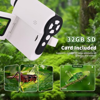 Foto 5 | Foto 5 | Microscopio Portátil Oozstar 1000x Mini Para Niños - Venta Internacional.