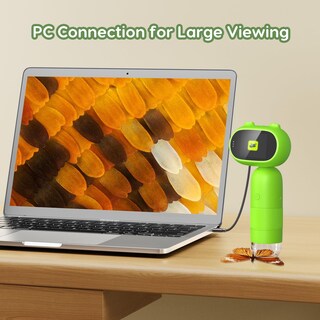 Foto 7 | Foto 7 | Microscopio Digital Portátil Hayve 1000x 16mp Para Niños - Venta Internacional.