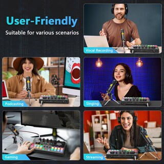 Foto 6 | Foto 6 | Paquete De Equipo Para Podcasts Hayner-seek Commander M100 3rd - Venta Internacional.