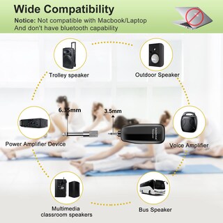 Foto 7 | Foto 7 | Auriculares Con Micrófono Inalámbrico Xiaokoa Uhf Con Pantalla Led - Venta Internacional.