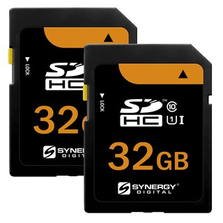 Foto 1 | Foto 1 | Tarjetas De Memoria Synergy Digital De 32 Gb Sdhc Uhs-i Clase 10 Paquete De 2 - Venta Internacional.