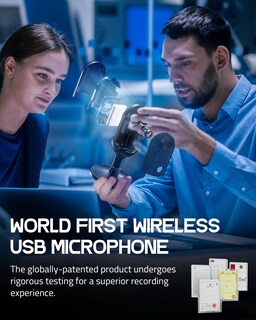 Foto 4 | Foto 4 | Micrófono De Condensador Cardioide Usb Inalámbrico Alabs De 100 Pies - Venta Internacional.