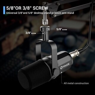 Foto 4 | Foto 4 | Micrófono Dinámico Fduce Xlr Sl40x Para Grabación Vocal - Venta Internacional.