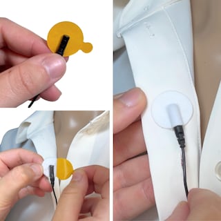 Foto 2 | Foto 2 | Paquete Sticky Circles 90 Ursa Para Micrófonos De Solapa Lavalier De 24 Mm - Venta Internacional.