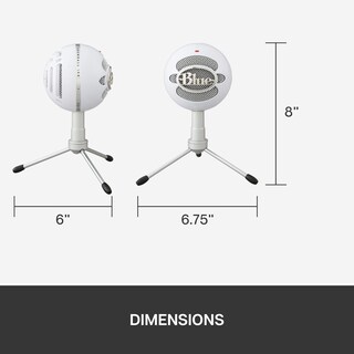 Foto 7 | Foto 7 | Micrófono Usb Logitech Para Creadores Blue Snowball Ice White - Venta Internacional.