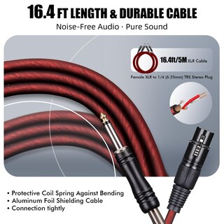 Foto 6 | Foto 6 | Micrófono Vocal Dinámico Sonixforce Para Cantar Karaoke - Venta Internacional.