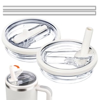Vaso Con Tapa Abatible  1 2 L  Paquete De 2 Unidades Blackyew Para Stanley  40 Oz - Venta Internacional.