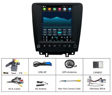 Foto 6 | Foto 6 | Sistema De Navegación Android Estéreo Táctil De 9 7 Pulgadas Para Ford Mustang 10-14 - Venta Internacional.