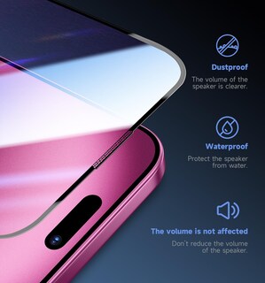 Foto 4 | Foto 4 | Protector De Pantalla Magic John De Cristal Templado Para Iphone 16 Plus - Venta Internacional.