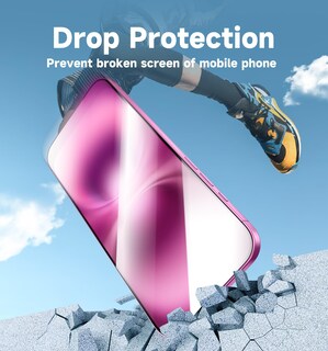 Foto 5 | Foto 5 | Protector De Pantalla Magic John De Cristal Templado Para Iphone 16 Plus - Venta Internacional.