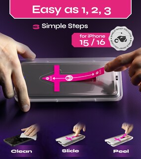 Foto 2 | Foto 2 | Protector De Pantalla Defenslim De Cristal Templado Para Iphone 15/16 De 6.1 Pulgadas - Venta Internacional.