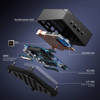 Foto 4 | Foto 4 | Miniordenador Para Videojuegos Acemagician Amd Ryzen 7 5825u Ssd De 16 Gb/512 Gb - Venta Internacional.