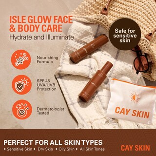 Foto 3 | Foto 3 | Crema Hidratante Cay Skin Isle Glow Spf 45 45 Ml Con Musgo Marino - Venta Internacional.