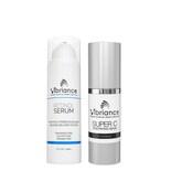 Set De Cuidado De La Piel Vibriance Dynamic Duo Super C Con Vitamina C Y Retinol - Venta Internacional.