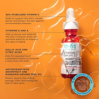 Foto 2 | Foto 2 | Sérum M-61 Vitablast C 2.0 Que Aumenta La Luminosidad Con Un 15% De Vitamina C - Venta Internacional.